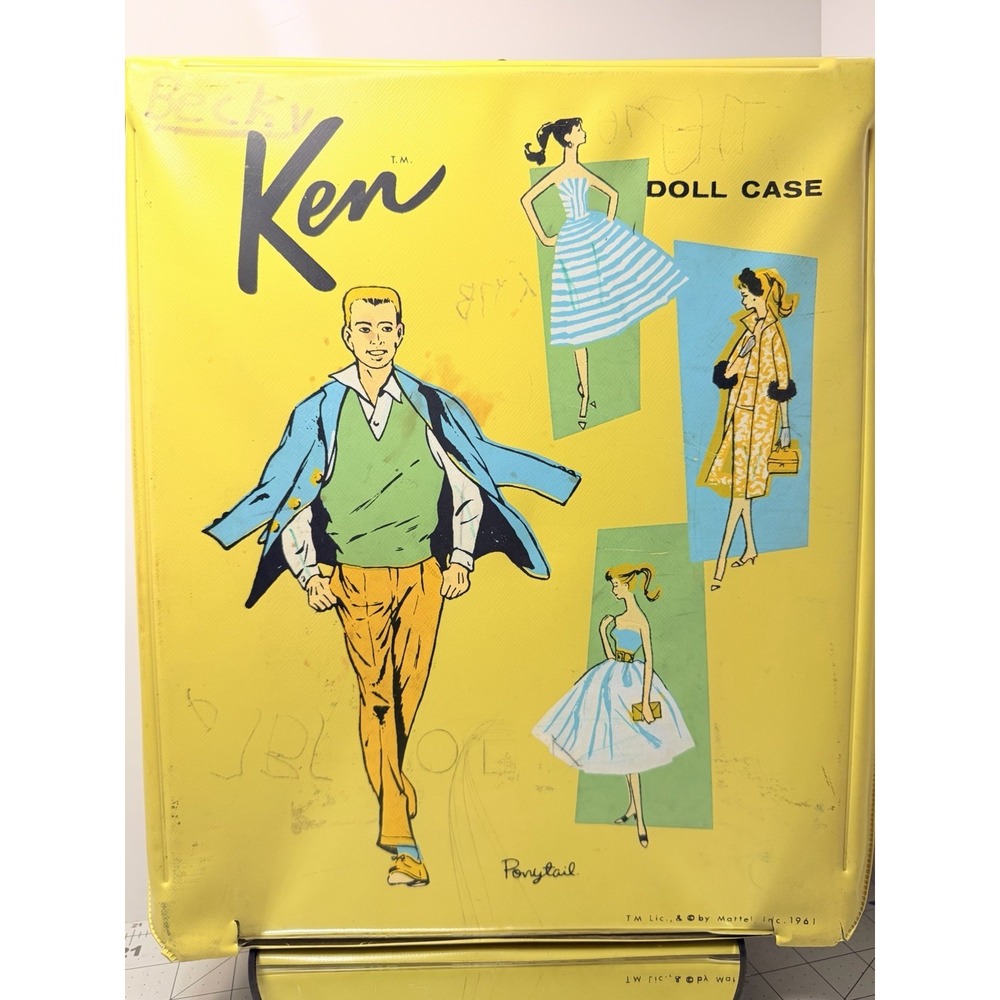 Vintage 1960s Barbie Ken & Allan Doll Clothes Lot Outfits Accessories